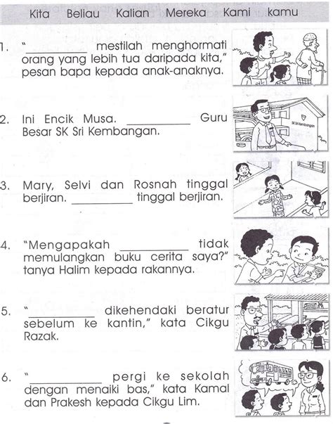 Bahasa Melayu Tahun 2 .